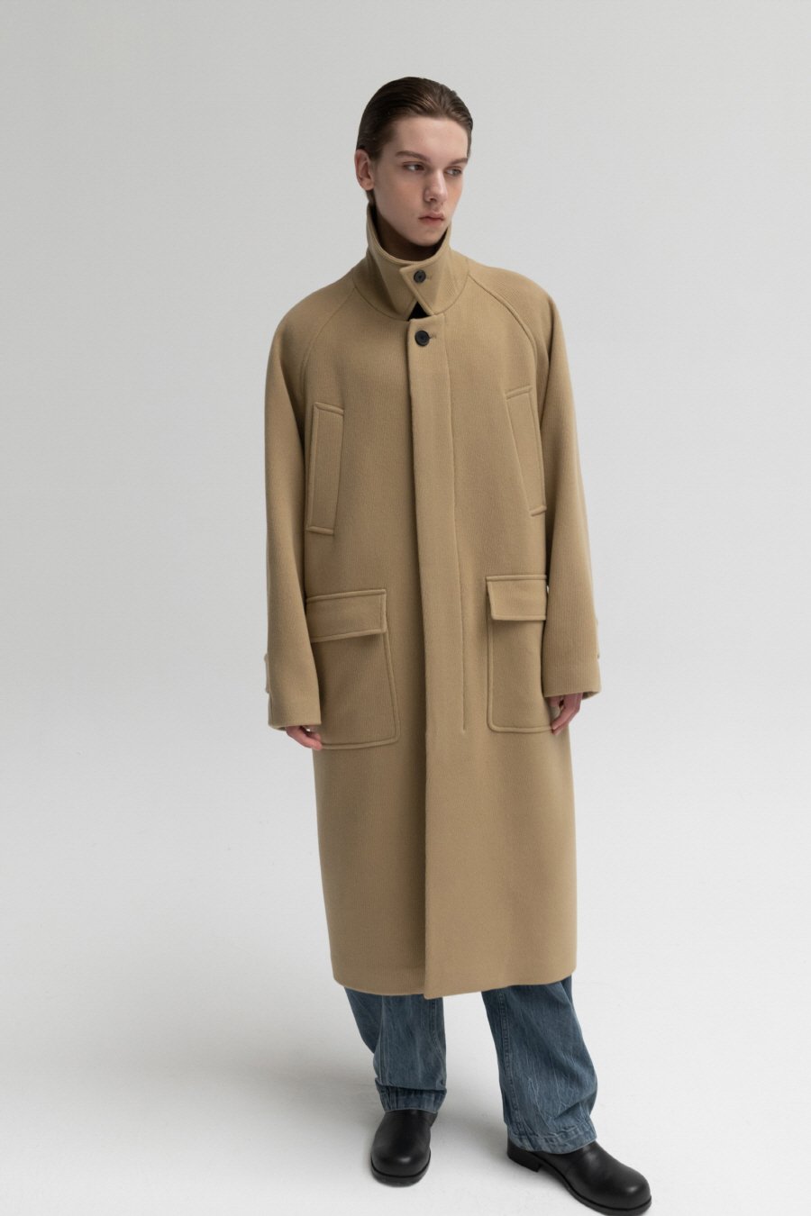 SEAL限定商品 UNITED ARROWS UAS MELTON STAND COAT econet.bi