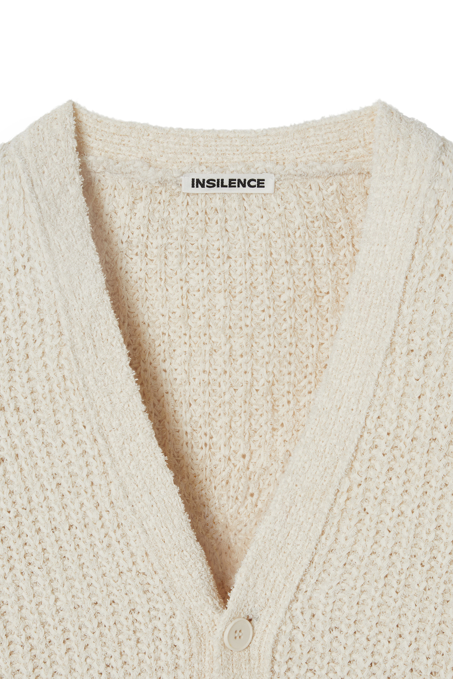 ★IN SILENCE★ Crisp Knit Cardigan CREAM IM2B2KT08CR MUSINSA | INSILENCE CRISP KNIT CARDIGAN CREAM