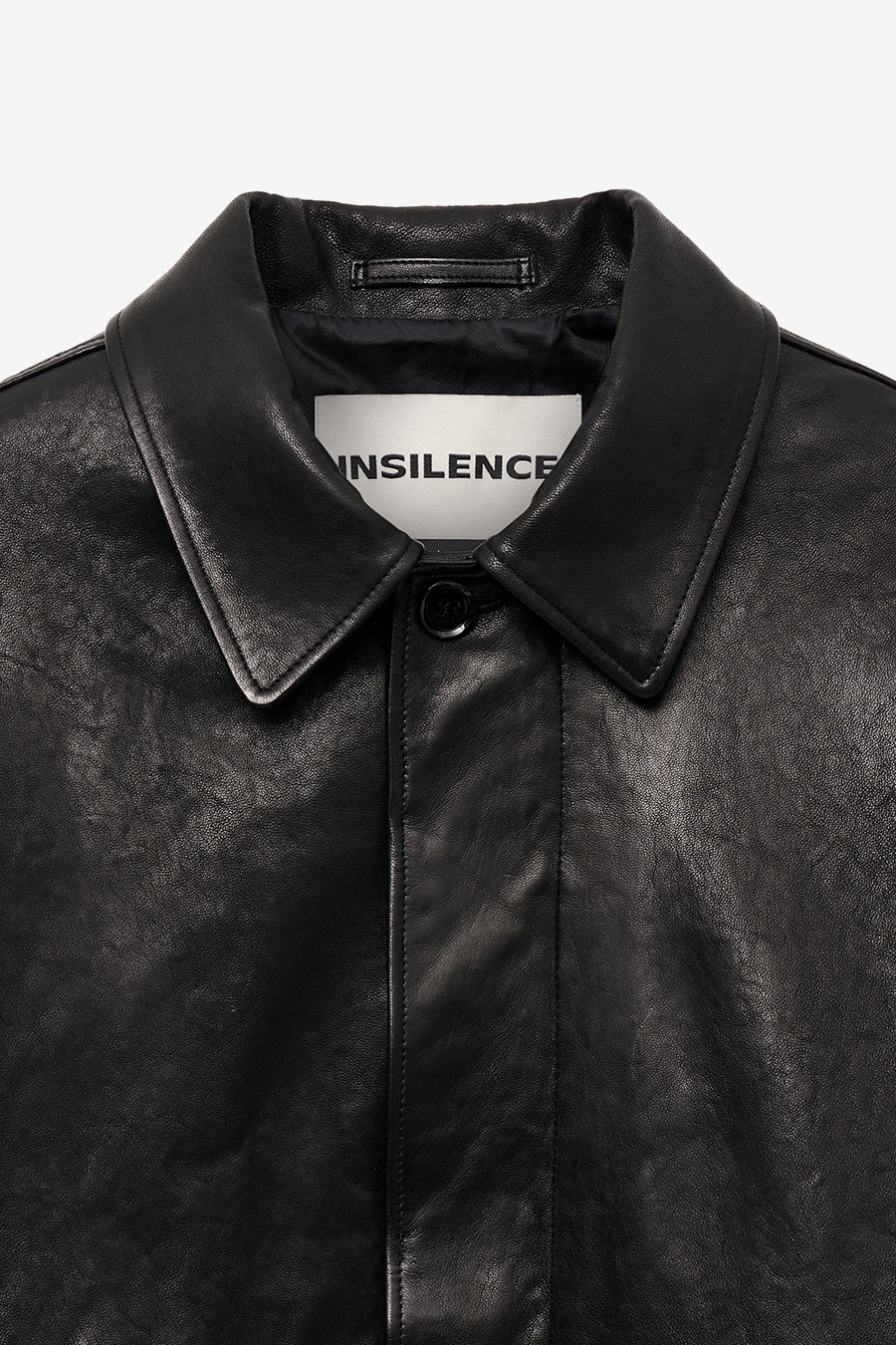 MUSINSA公式 | INSILENCE ウォッシュドベジタブルレザー ジャケット