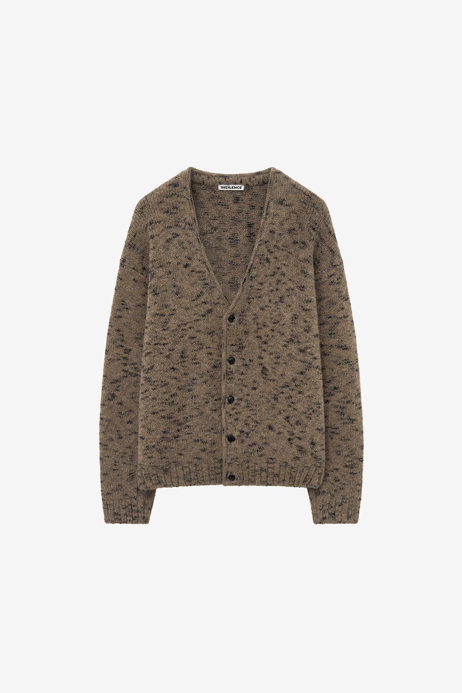 ★IN SILENCE★ Italian mohair mix cardigan BROWN IM2D4KT03BR MUSINSA | INSILENCE Italian Mohair Mix Cardigan BROWN