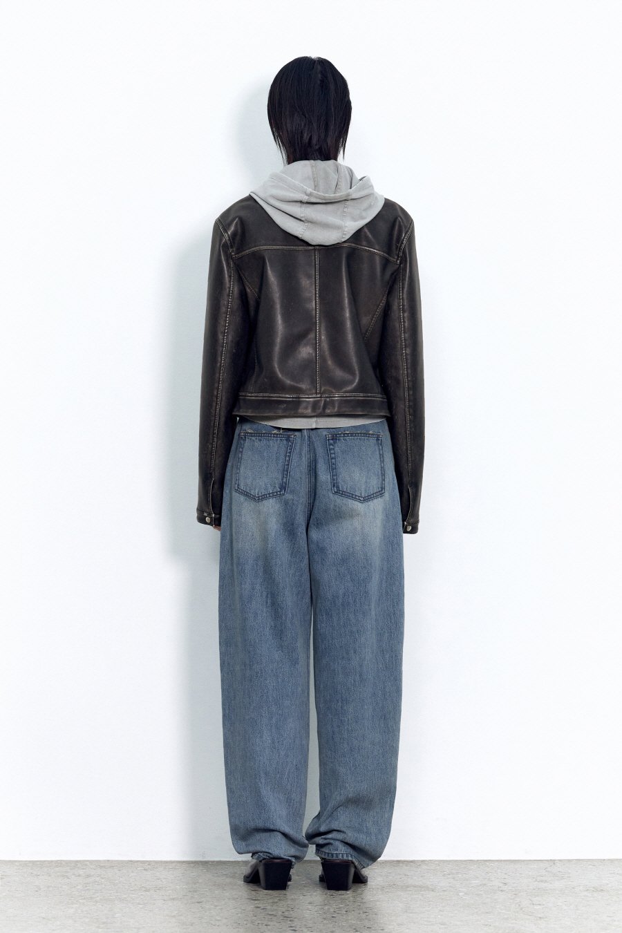 [INSILENCE] Vintage regular denim /追跡付 MUSINSA | INSILENCE WOMEN Vintage Regular Denim LIGHT BLUE