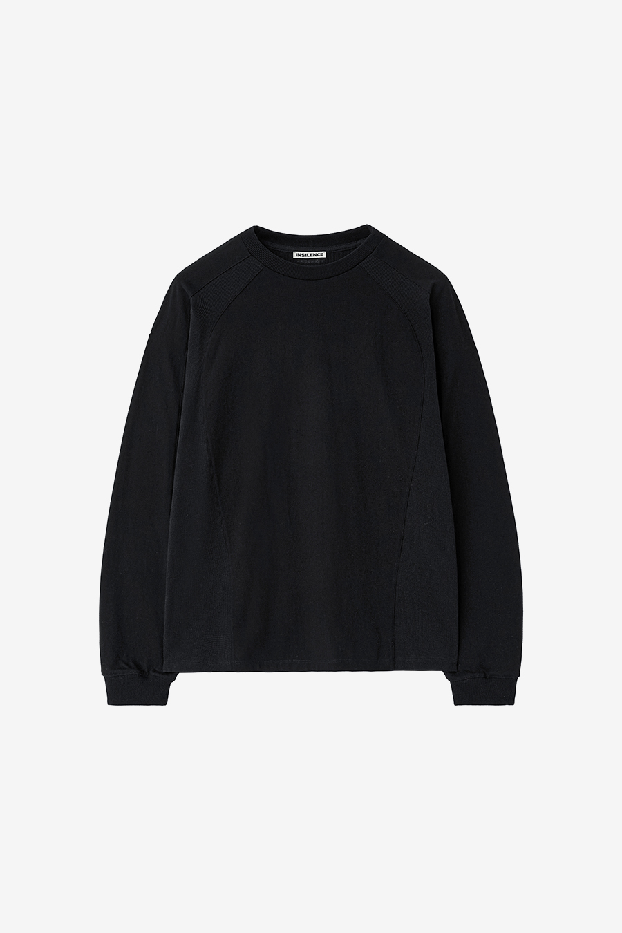 【INSILENCE】WAFFLE MIXED LONG SLEEVE MUSINSA | INSILENCE Waffle Mixed Long Sleeve BLACK