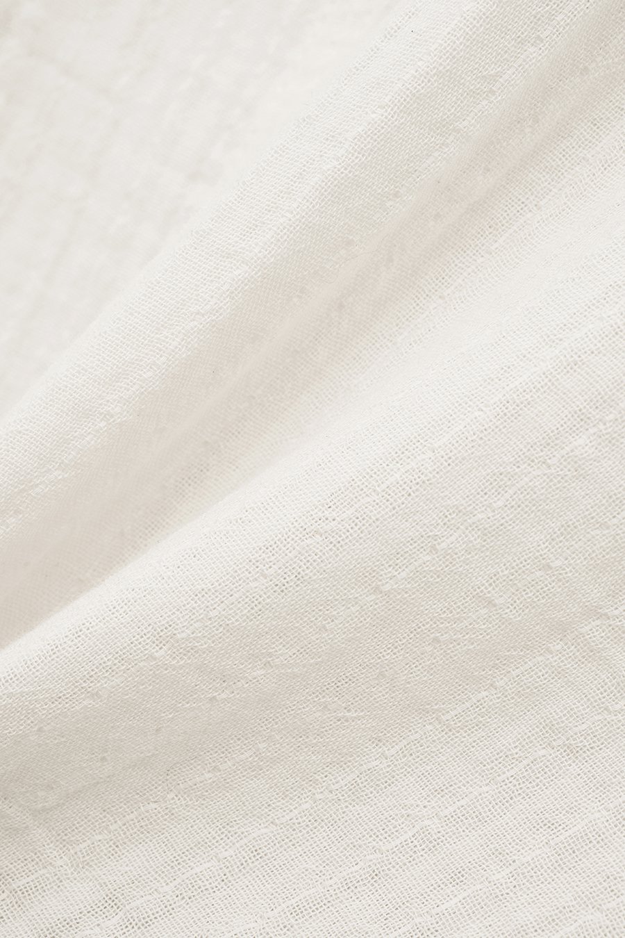 MUSINSA公式 | INSILENCE WOMEN Double Gauze Cut-Off Jumper CREAM