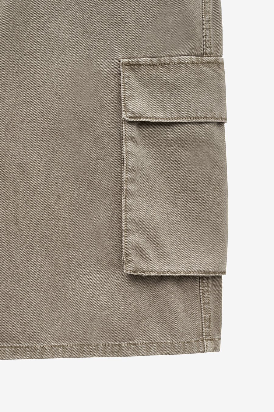 MUSINSA公式 | INSILENCE Dying Cargo Chino Shorts BEIGE