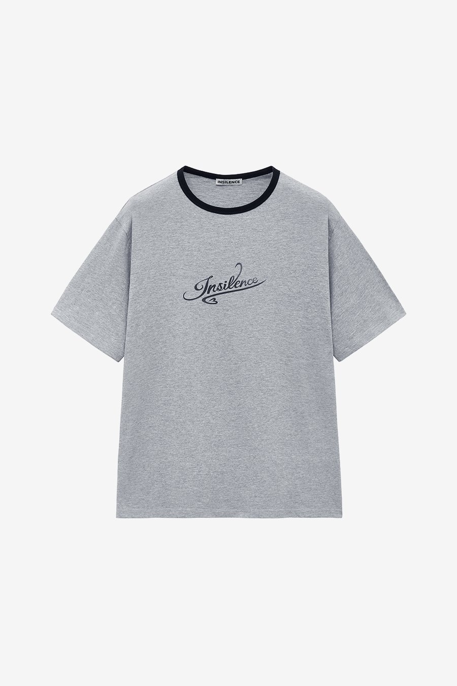 [INSILENCE] Ringer Logo T-Shirt /追跡付 MUSINSA | INSILENCE Ringer Logo T-Shirt MELANGE GREY