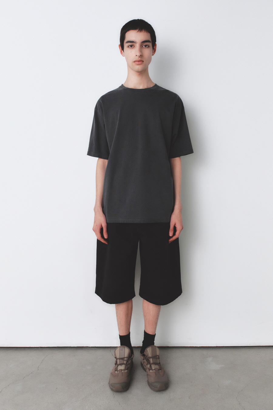 INSILENCE ■ Hand-drawn graphic t-shirt MUSINSA | INSILENCE Hand-drawn graphic t-shirt CHARCOAL