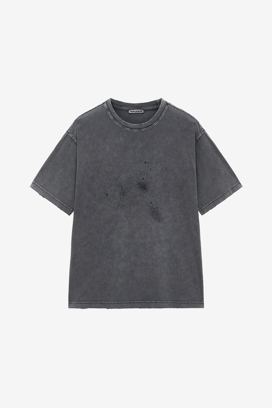 ◆IN SILENCE◆ Skeleton Ghost T-Shirt CHARCOAL MUSINSA | INSILENCE Skeleton Ghost T-Shirt CHARCOAL