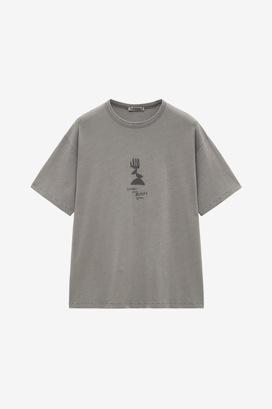 [INSILENCE] Faded Graphic T-Shirt /追跡付 MUSINSA公式 | INSILENCE FADED GRAPHIC T-SHIRT BEIGE