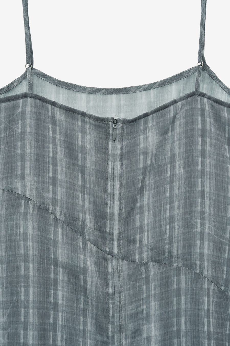 MUSINSA公式 | INSILENCE WOMEN Vintage Check Chiffon One