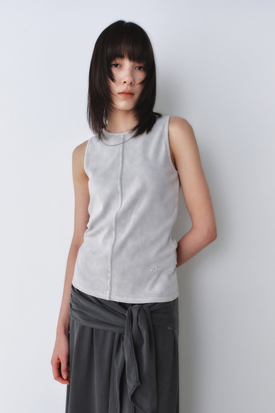 [INSILENCE] Necklace Detachable Sleeveless /追跡付 MUSINSA | INSILENCE WOMEN NECKLACE DETACHABLE SLEEVELESS