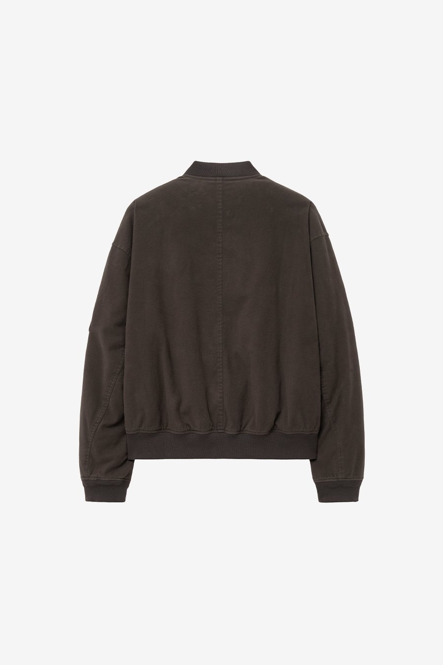 【INSILENCE】 WASHED MOLSKIN MA-1 KHAKI GREY MUSINSA | INSILENCE Washed Moleskin MA-1 KHAKI GREY