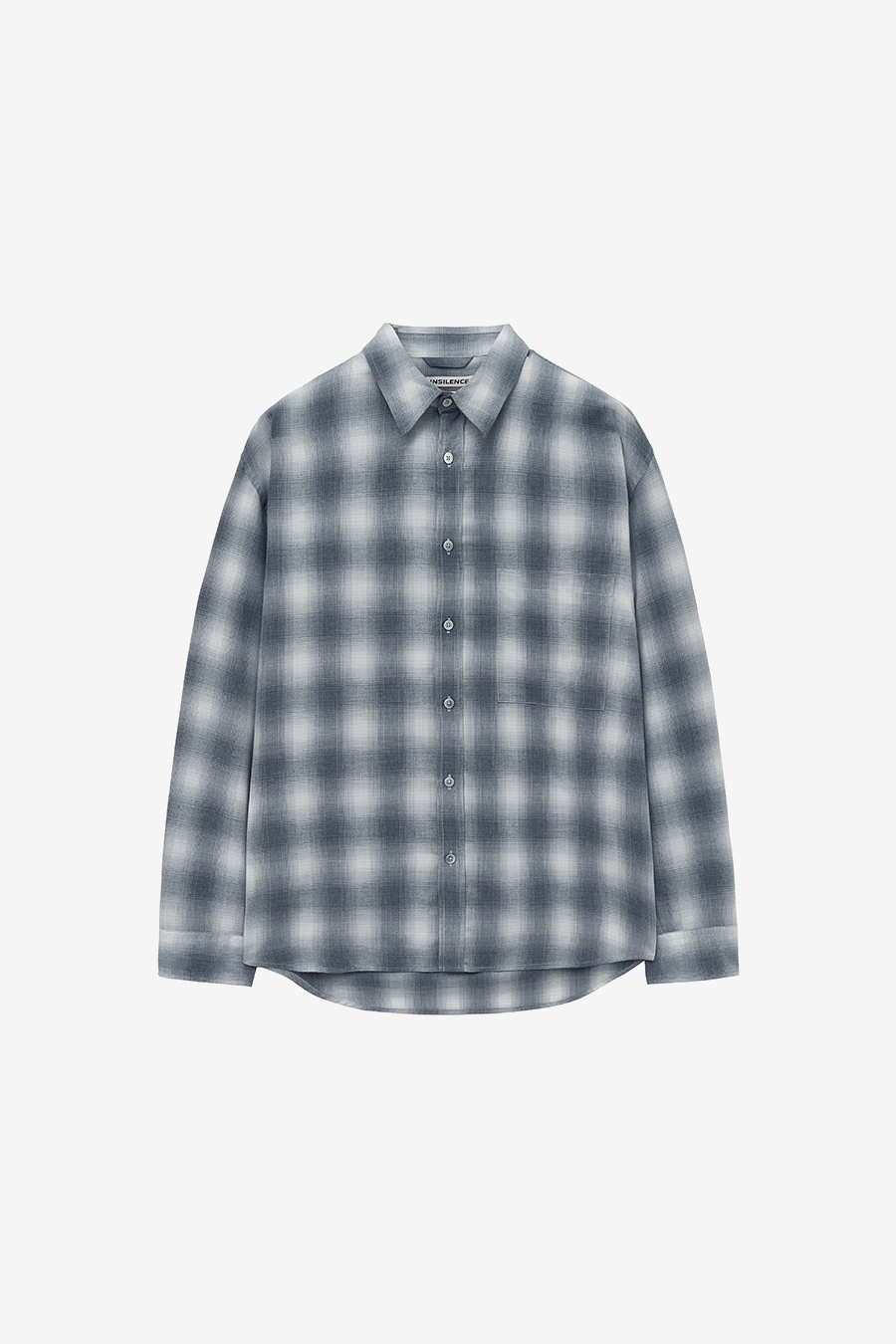 シャツ IONSEOUL Lena Overfit Check Shirt MUSINSA | INSILENCE Overfit Check Shirt GREY