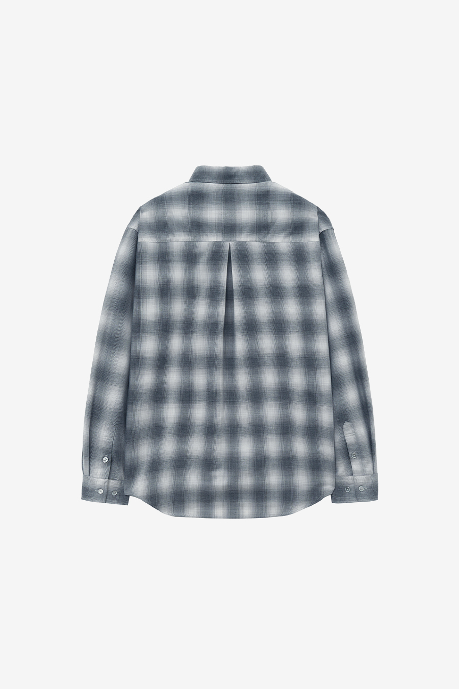 【IONSEOUL】Baresi Over Check Shirt 4FM209 MUSINSA | INSILENCE Overfit Check Shirt GREY