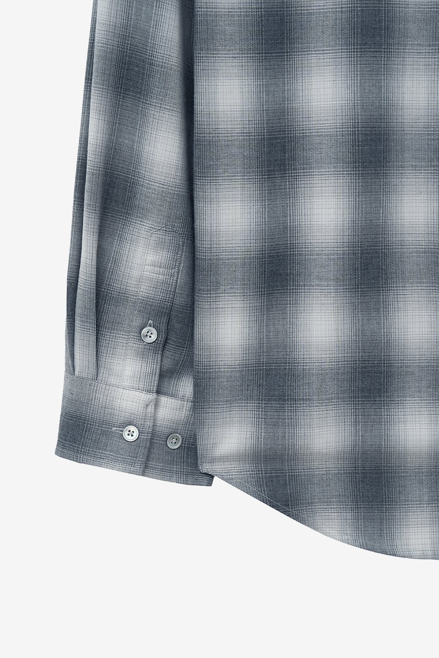 シャツ IONSEOUL Lena Overfit Check Shirt 아이온서울