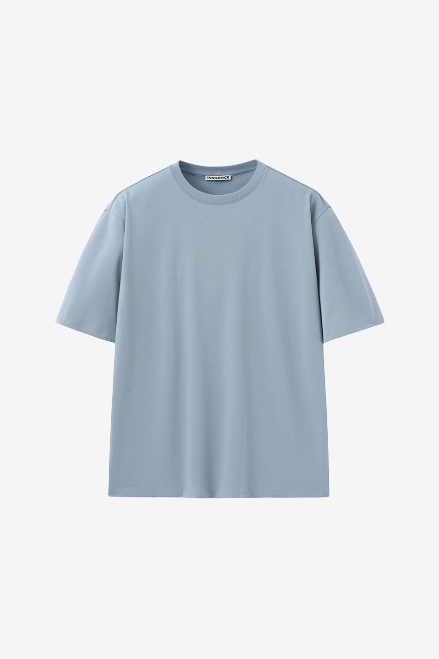 MUSINSA公式 | INSILENCE SUPIMA COTTON PREMIUM T-SHIRT ASH BLUE