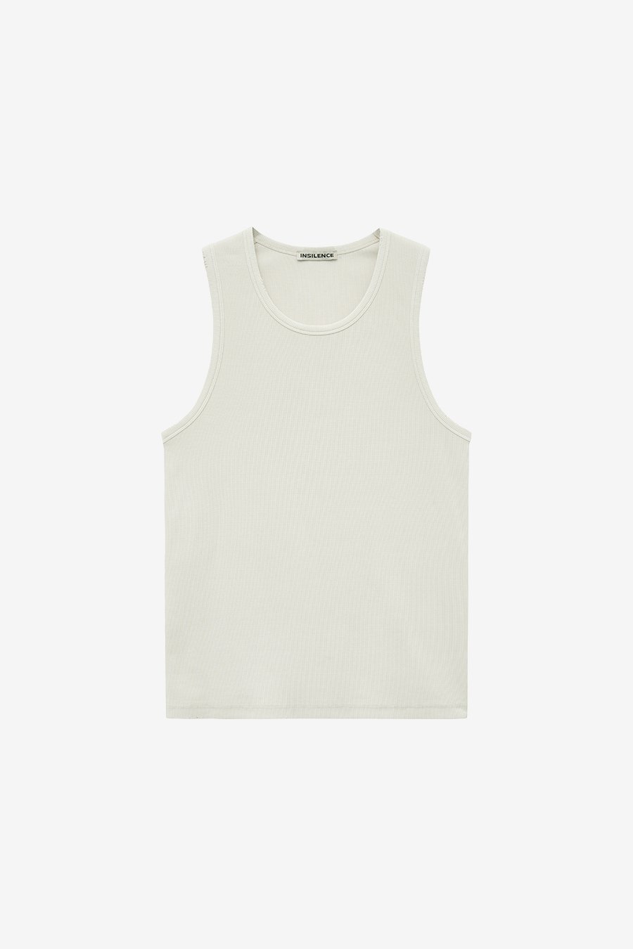 MUSINSA公式 | INSILENCE DAMAGED TANK TOP BEIGE