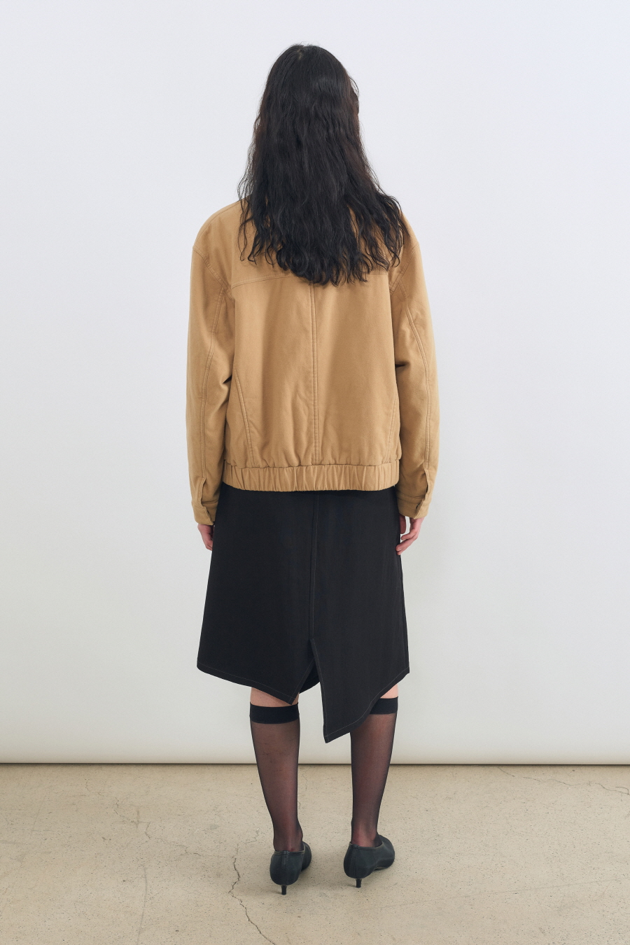 [INSILENCE] Washed Moleskin Jumper /追跡付 INSILENCE] Washed Moleskin Jumper /追跡付 (IN SILENCE