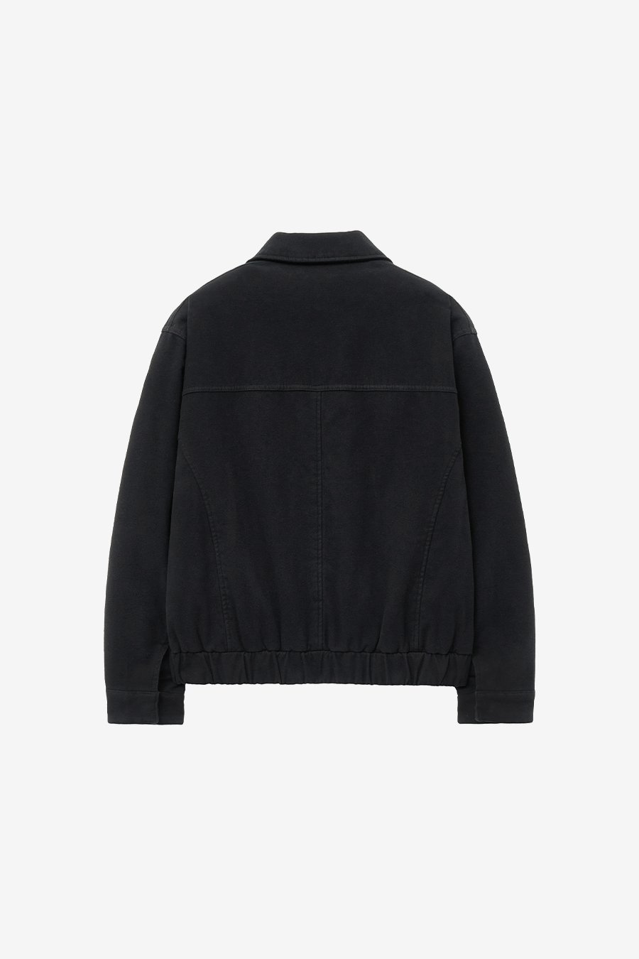 [INSILENCE] Washed Moleskin Jumper /追跡付 MUSINSA公式 | INSILENCE WOMEN Washed Moleskin Jumper BLACK