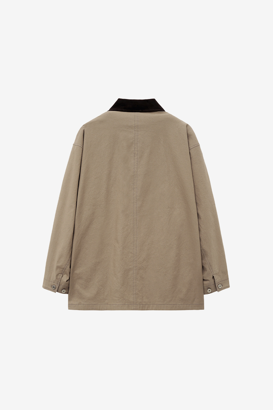 MUSINSA公式 | INSILENCE WOMEN Duck Canvas Chore Jacket BEIGE
